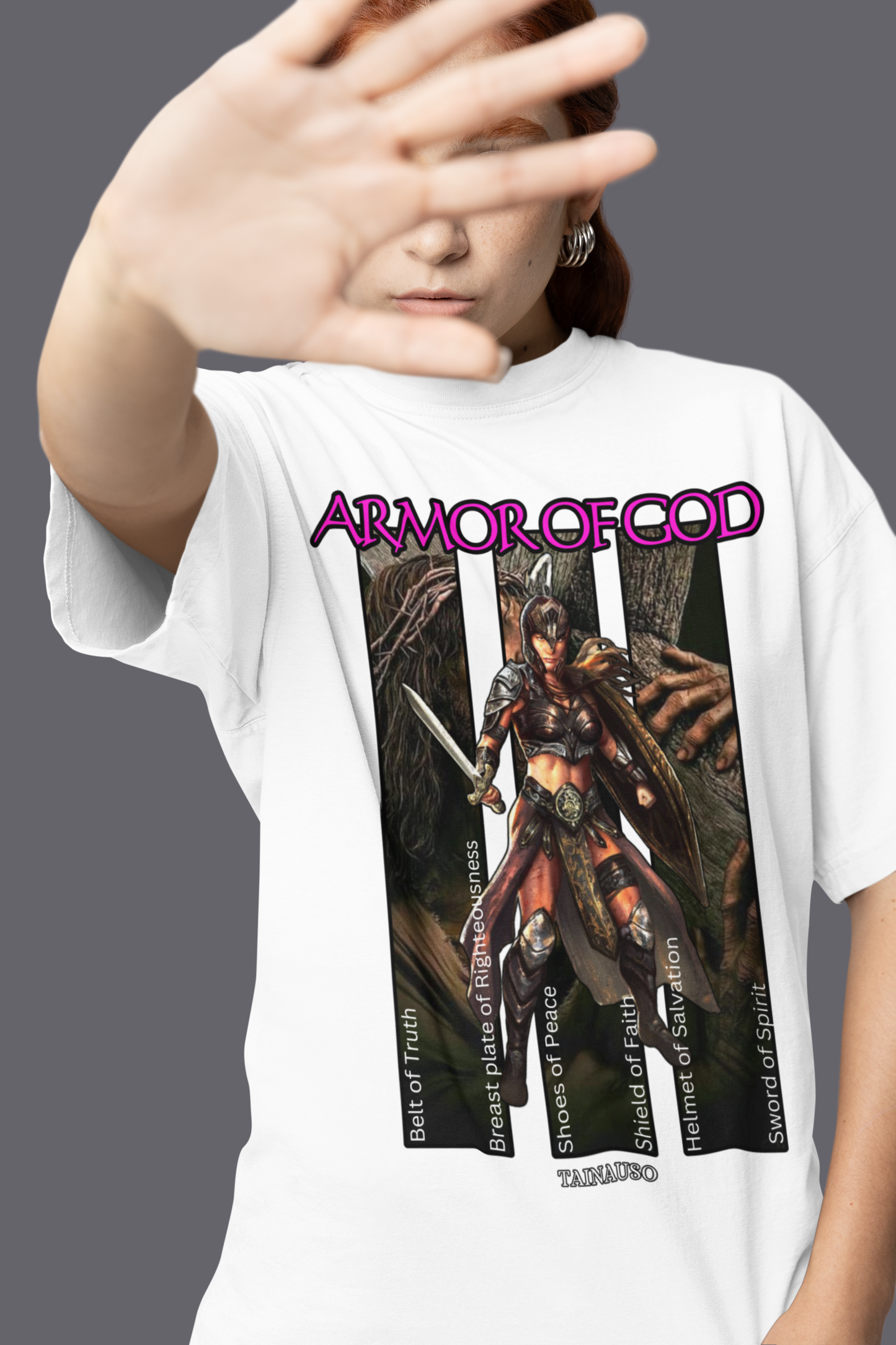 ARMOR OF GOD - Red/Purple